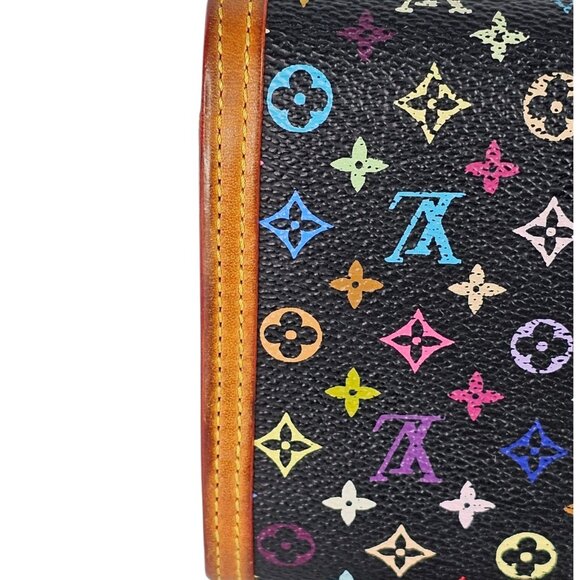 Louis Vuitton Monogram Multicolor Porte Tresor International Long Wallet Black - Picture 8 of 15